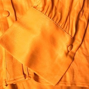 Satin Yellow Blouse